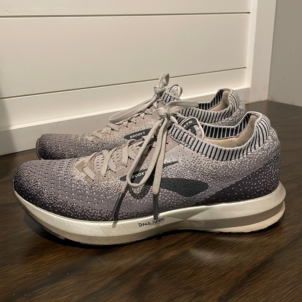 Women’s “Brooks” running shoes, size 9.